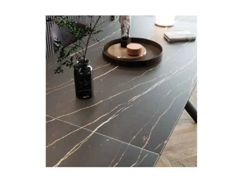 Tavolo in ceramica rettangolare Versus La seggiola a prezzo ribassato