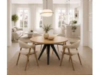 Tavolo rotondo in laminato Vicenza di Eurosedia in Offerta Outlet