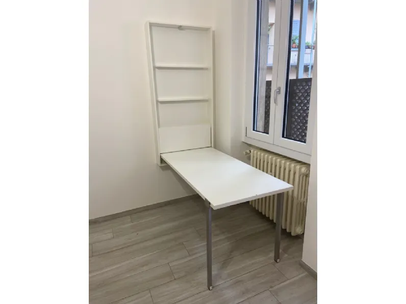 Tavolo in legno quadrato Wally Clei in offerta outlet