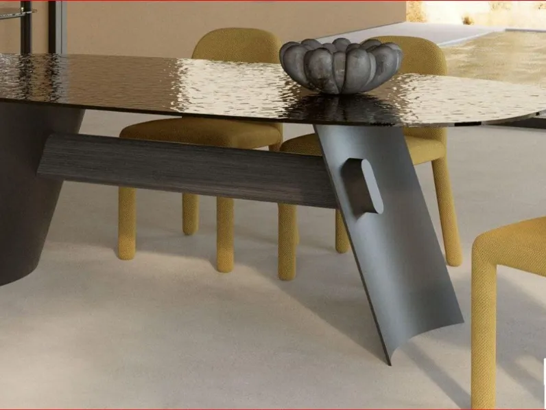 Tavolo Wave 300 in ceramica rettangolare. Esclusiva Collez. Prezzo scontato!