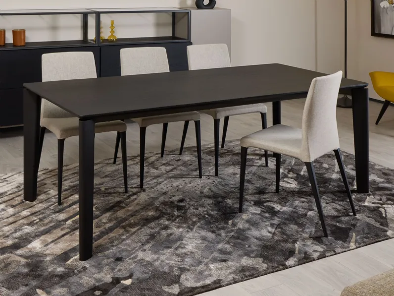 Tavolo rettangolare Winston outlet Diotti.com scontato del 35%
