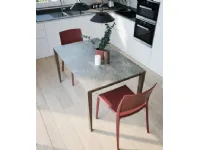 Tavolo rettangolare in laminato Diapason * di Zamagna in Offerta Outlet