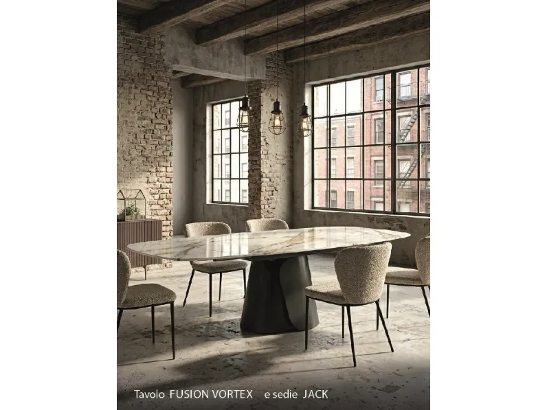 Tavolo Zamagna Fusion e sedie jack PREZZI OUTLET -30%