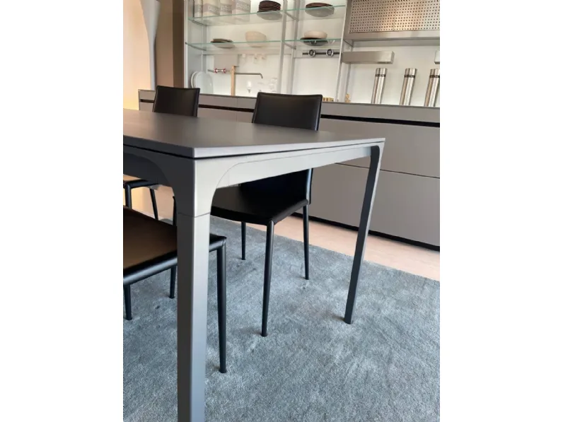 Tavolo Zen Bonaldo in metallo Allungabile