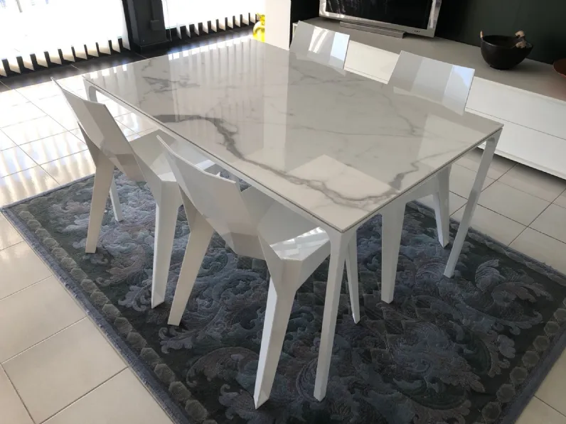 Tavolo Zen Bonaldo in ceramica allungabile, sconto del 64%!