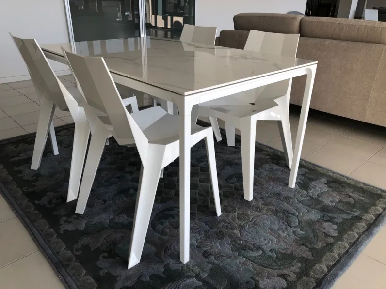 Tavolo Zen Bonaldo in ceramica allungabile, sconto del 64!