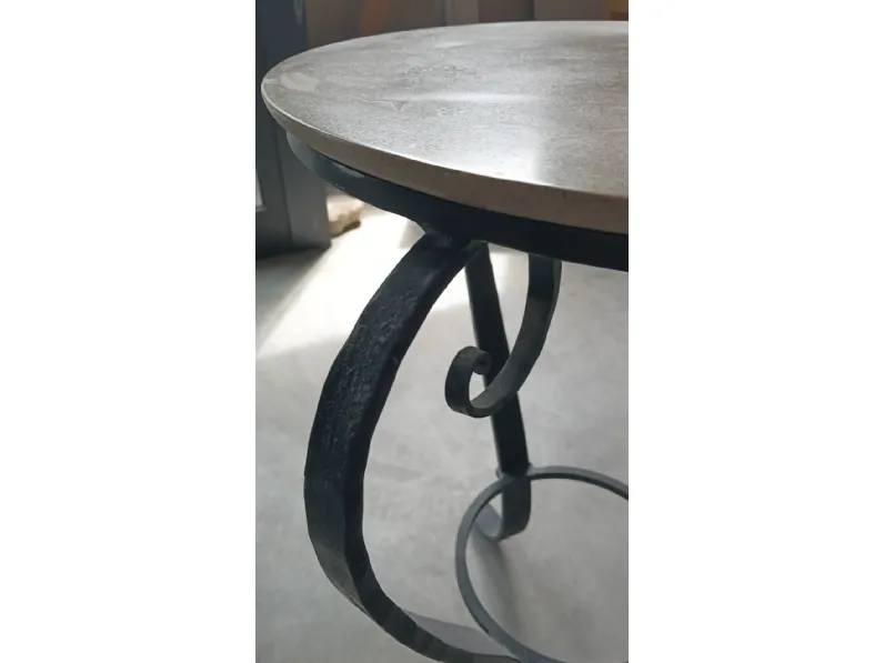 Tavolino grigio fossile marmo del marchio Mya design a prezzi outlet - 30%