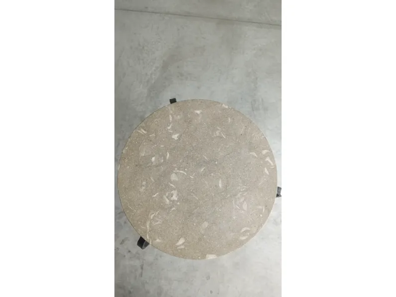Tavolino grigio fossile marmo del marchio Mya design a prezzi outlet - 30%