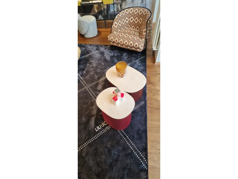 Tavolino design Meduse di Liu jo living a prezzo scontato