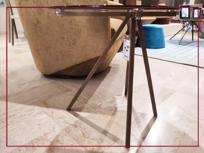 Prezzi ribassati per il tavolino design Ray 07.89 di Bontempi