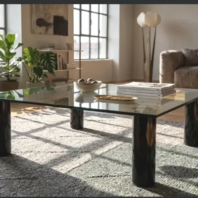 Tavolino Zanotta modello Tavolino brentano 100x100x40 in OFFERTA OUTLET