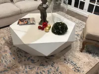 Tavolino design Tavolino esagonale  di Dialma brown a prezzo scontato