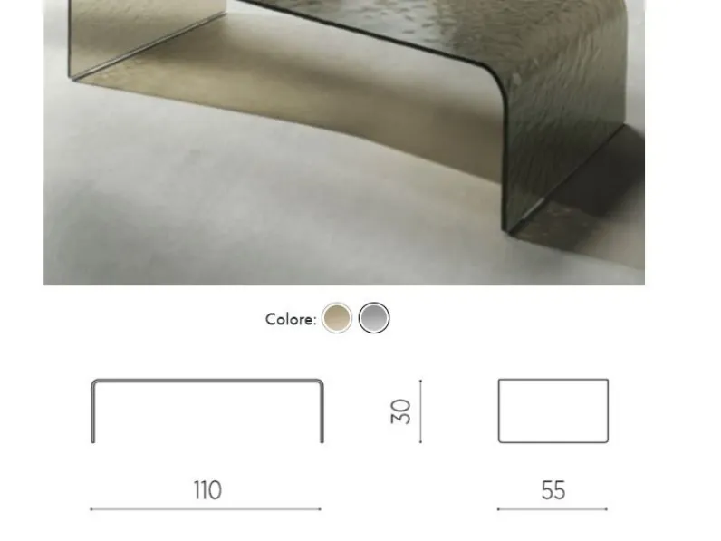 Prezzi ribassati per il tavolino design Tavolino martellato airone di Md work