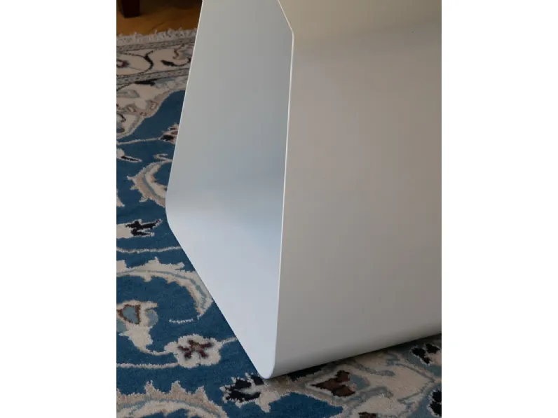 Prezzi ribassati per il tavolino design Tavolo kito bianco laccato di Bontempi casa