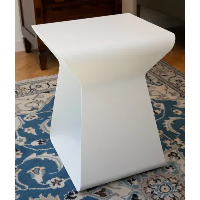 Prezzi ribassati per il tavolino design Tavolo kito bianco laccato di Bontempi casa