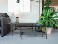 Tavolino design Waves di Fiam a prezzo scontato