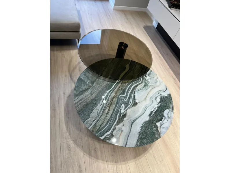 Prezzi ribassati per il tavolino moderno Arena keramik bond di Cattelan italia