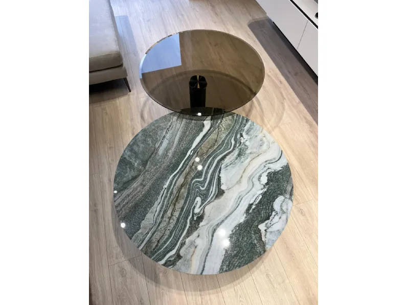 Tavolino moderno Arena keramik bond di Cattelan italia a prezzo ribassato