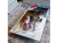 Prezzi ribassati per il tavolino moderno Marble di Artigianale