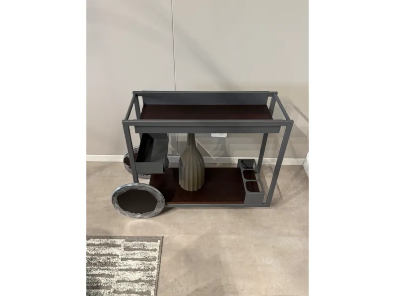 Tavolino Cattelan italia modello Carrello brandy cattelan italia  in OFFERTA OUTLET
