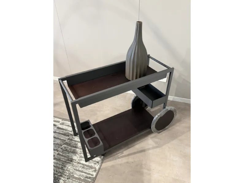 Tavolino Cattelan italia modello Carrello brandy cattelan italia  in OFFERTA OUTLET