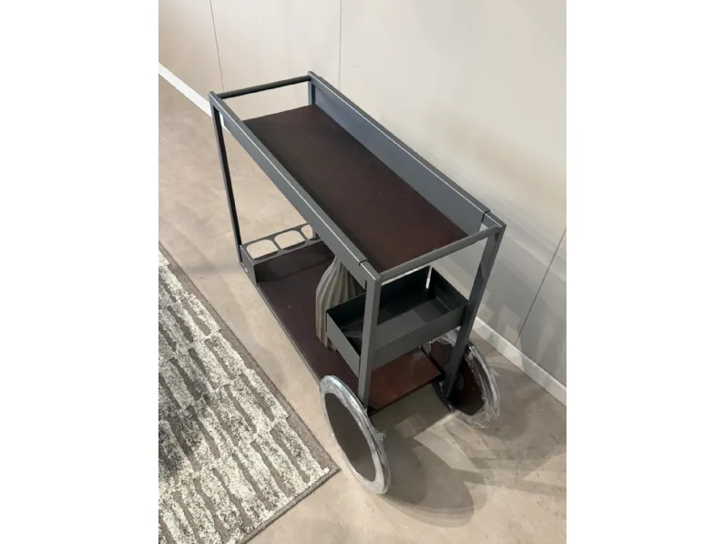 Tavolino Cattelan italia modello Carrello brandy cattelan italia  in OFFERTA OUTLET