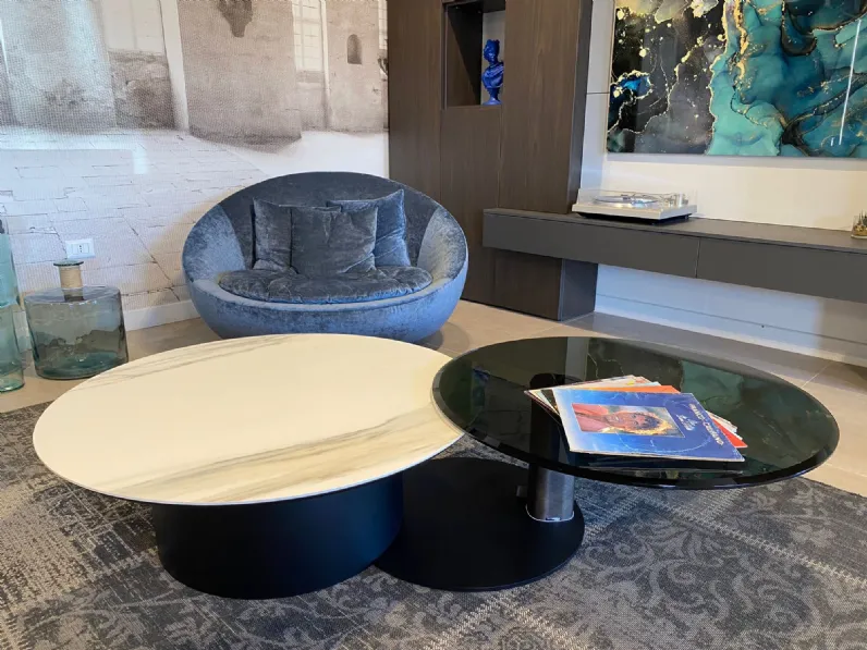 Prezzi ribassati per il tavolino moderno Arena di Cattelan italia