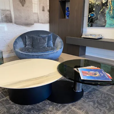 Prezzi ribassati per il tavolino moderno Arena di Cattelan italia