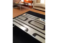 Tavolino Ciacci modello Tavolino vetro argentato in OFFERTA OUTLET