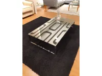 Tavolino Ciacci modello Tavolino vetro argentato in OFFERTA OUTLET