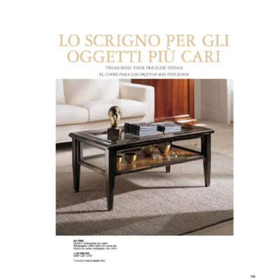 Tavolino classico F558 di Falegnameria italiana a prezzo scontato