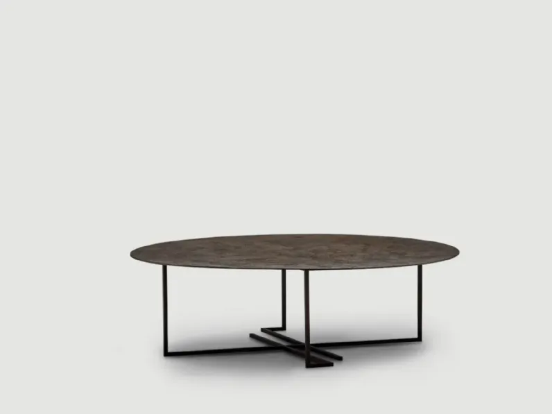 Tavolino Collezione esclusiva modello Urushi coffee table round in OFFERTA OUTLET