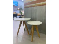 Tavolino Colombini casa modello Coppia tavolini malindi in OFFERTA OUTLET