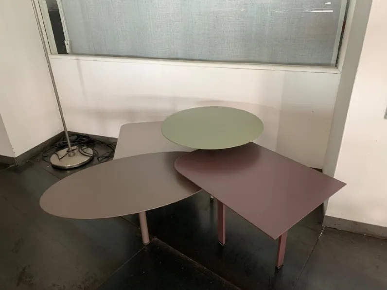 Tavolino design Collage di Bonaldo a prezzo ribassato