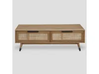 Tavolino Dialma brown modello Corfu' in OFFERTA OUTLET