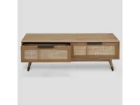 Tavolino Dialma brown modello Corfu' in OFFERTA OUTLET