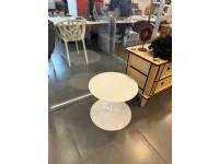 Tavolino Cappellini modello Gong bianco in OFFERTA OUTLET