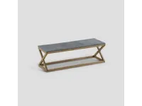 Tavolino design Legno e marmo di Dialma brown a prezzo ribassato