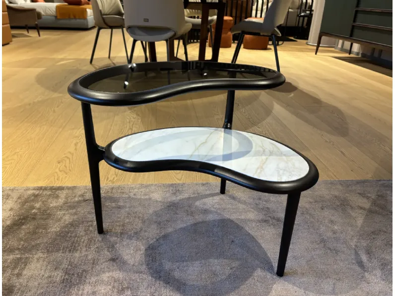 Tavolino Fagiolo della firma Ceccotti in offerta - 40%
