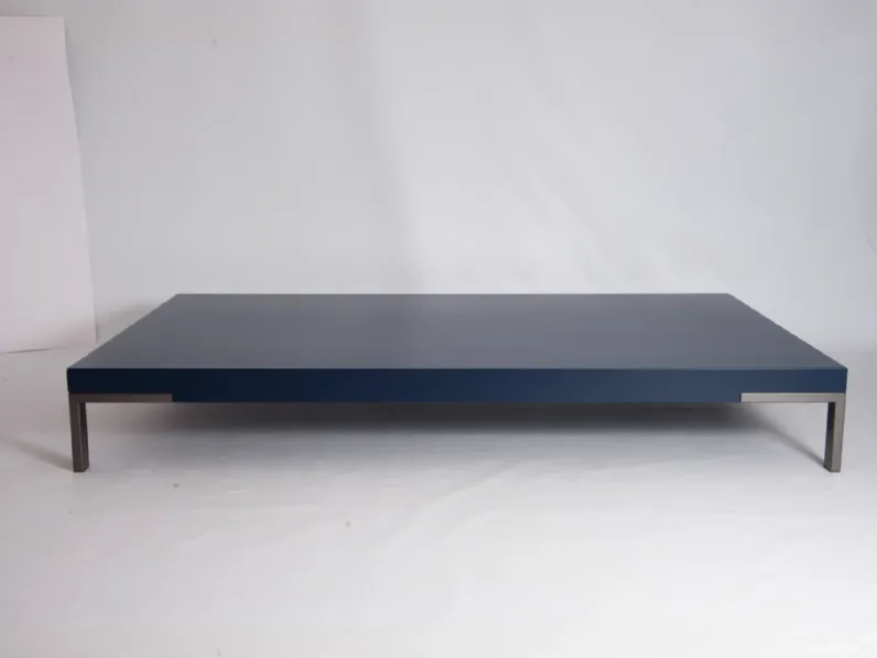 Tavolino modello Tavolino romeo 154x92 blu zanotta di Zanotta a prezzo ribassato