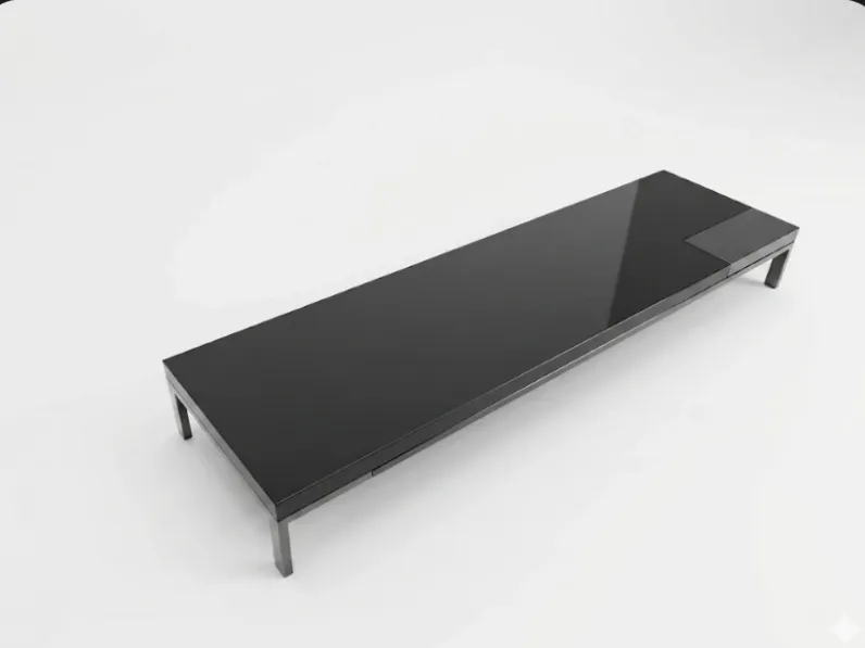 Prezzi ribassati per il tavolino design Tavolino romeo 180x50 ner0  zanotta di Zanotta