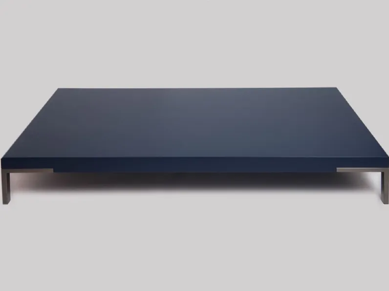 Tavolino Tavolino romeo blu groffato 92x154 di emaf progetti per zanotta Zanotta a prezzo riservato 