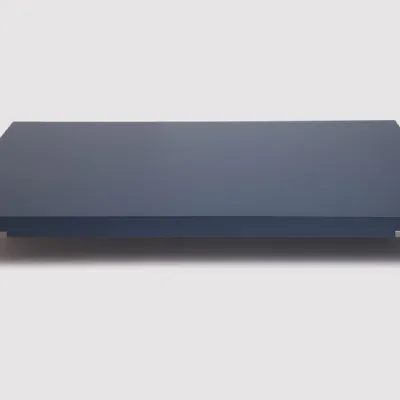 Tavolino Tavolino romeo blu groffato 92x154 di emaf progetti per zanotta Zanotta a prezzo riservato 