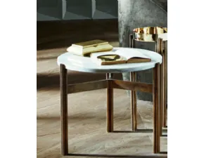 Tavolino design Twelve marmo di Gallotti & radice a prezzo ribassato