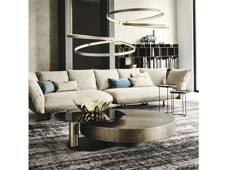 Tavolino in stile design modello Arena di Cattelan italia con sconti imperdibili 