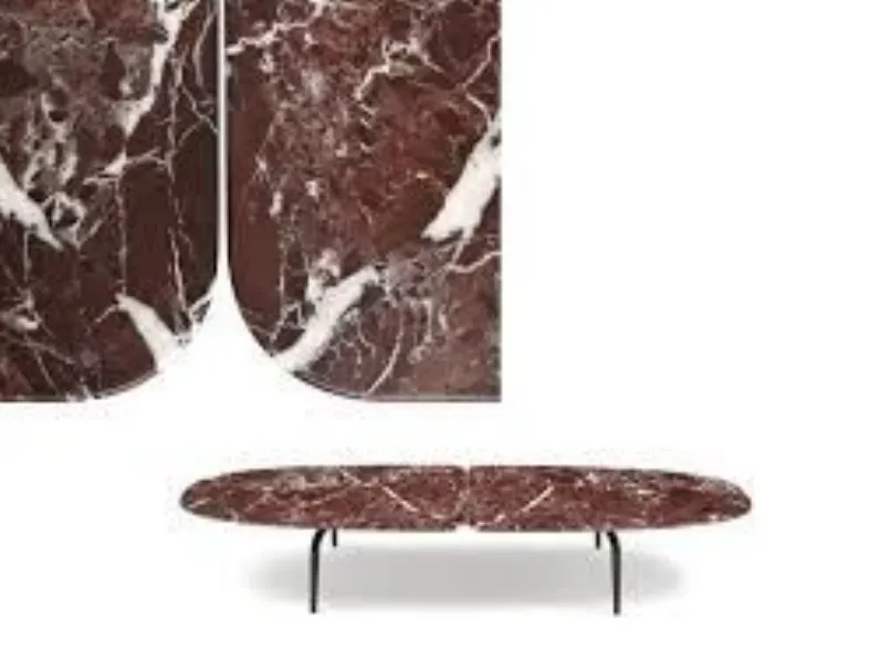 Tavolino in stile design modello Graphium 681 marmo di Zanotta con sconti imperdibili
