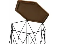 Tavolino in stile design modello Hexagon  di Cribel con sconti imperdibili