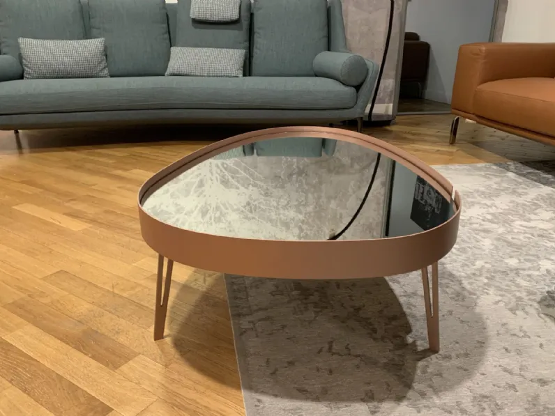 Tavolino in stile design modello Lumiere di Riflessi con sconti imperdibili 