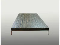Tavolino Zanotta modello Tavolino in legno ebano op 88x154 x20 zanotta in OFFERTA OUTLET