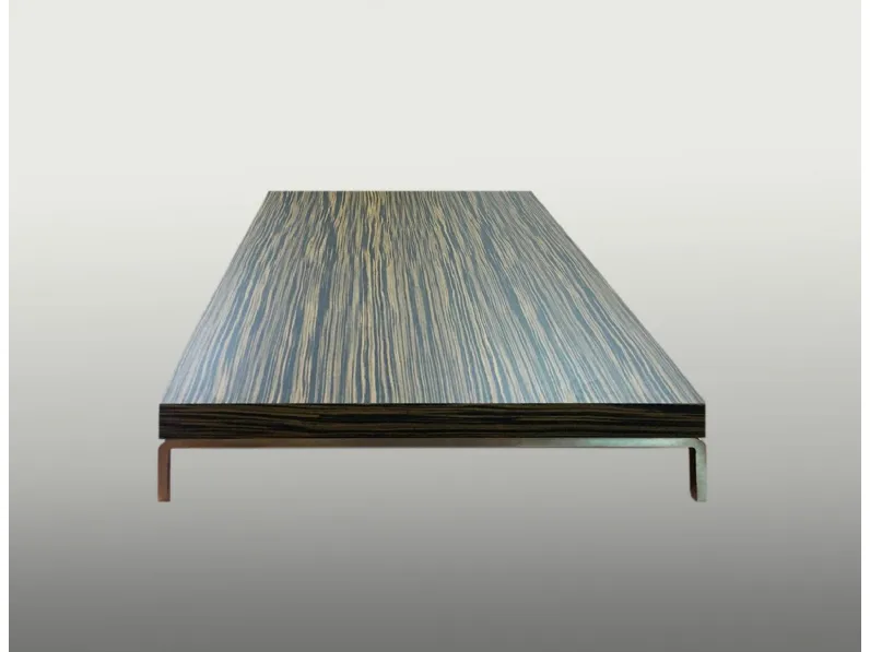 Tavolino Zanotta modello Tavolino in legno ebano op 88x154 x20 zanotta in OFFERTA OUTLET